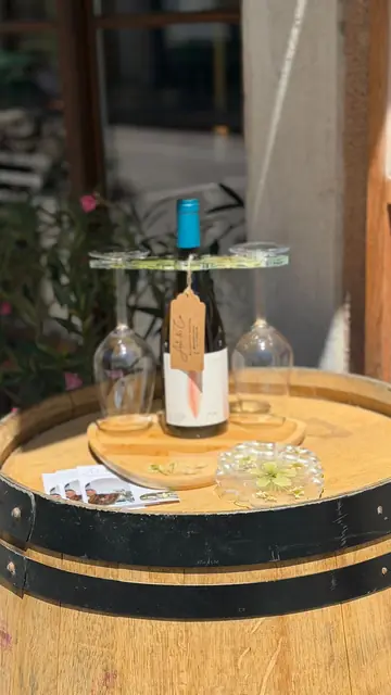 Kit apéritif fleurs séchées vertes et blanches, vue 6